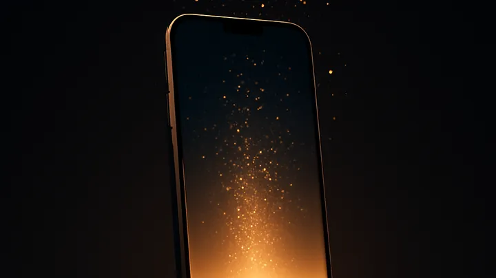 INFERNOPLAY COM - Modern phone with glowing screen INFERNOPLAY COM Modern phone with glowing screen